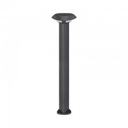 ^LED SMD POST LUMINAIRE 7W 520LM 330° 230V AC 3.000K DARK GREY CRI80 IP54 30.000HRS