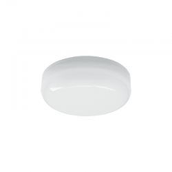LED PC WHITE CEILING LUMINAIRE 230V AC IP66 12W 1110lm 6000K 120° Ra80