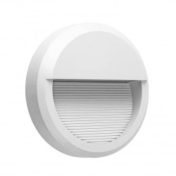 ΑΠΛΙΚΑ ΛΕΥΚΗ ΕΠΙΤΟΙΧΗ  PC 230V IP65 8W 3.000K 430LM