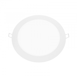LED SLIM PANEL WHITE ROUND REC. 18W 3000K 1620Lm Φ225 230V AC Ra80 LED SLIM PANEL WHITE ROUND REC. 18W 3000K 1620Lm Φ225 230V AC Ra80