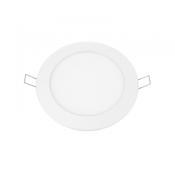 LED SLIM PANEL WHITE ROUND REC. 12W 3000K 1040Lm Φ170 230V AC Ra80 LED SLIM PANEL WHITE ROUND REC. 12W 3000K 1040Lm Φ170 230V AC Ra80