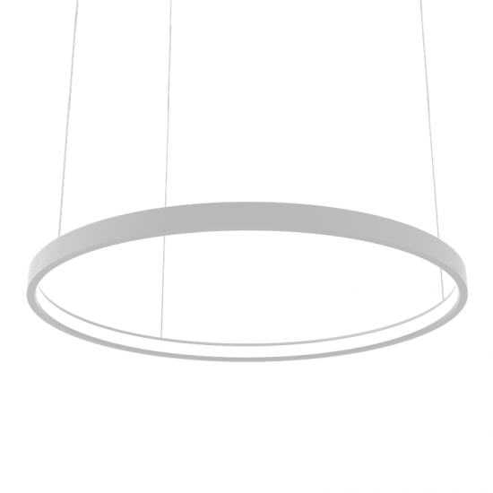 ELL ALUMINUM PROFILE WITH OPAL COVER INWARD Φ900