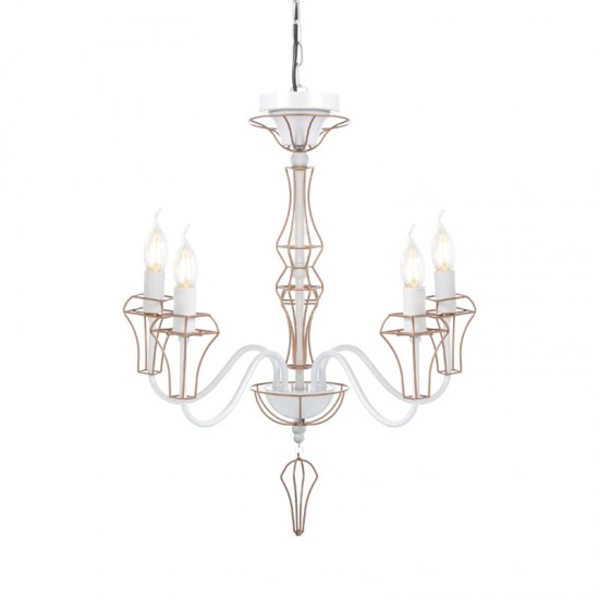 ΚΡΕΜΑΣΤΟ Φ/Σ 5ΧΕ14 ΜΕΤΑΛΛΙΚΟ ΛΕΥΚΟ+ΧΡΥΣΟ ΣΥΡΜΑ Φ55ΧΗ109CM ΚΡΕΜΑΣΤΟ Φ/Σ 5ΧΕ14 ΜΕΤΑΛΛΙΚΟ ΛΕΥΚΟ+ΧΡΥΣΟ ΣΥΡΜΑ Φ55ΧΗ109CM