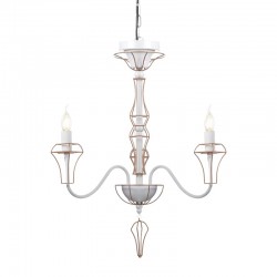 ΚΡΕΜΑΣΤΟ Φ/Σ 3ΧΕ14 ΜΕΤΑΛΛΙΚΟ ΛΕΥΚΟ+ΧΡΥΣΟ ΣΥΡΜΑ Φ55ΧΗ109CM