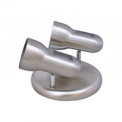 ΡΟΖΕΤΑ ΜΕ 2 ΣΠΟΤ ΚΙΝΗΤΑ R50 E14 ΝΙΚΕΛ ΜΑΤ