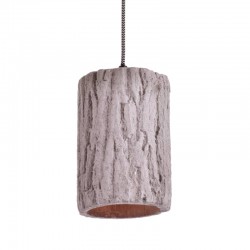 ΚΡΕΜΑΣΤΟ ΦΩΤΙΣΤΙΚΟ 1ΧΕ27 ΤΣΙΜΕΝΤΟ Φ14,5xH21cm