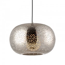 ΚΡΕΜΑΣΤΟ 1ΧΕ27 ΑΣΗΜΙ ΜΕΤΑΛΛΟ Φ30ΧΗ120CM