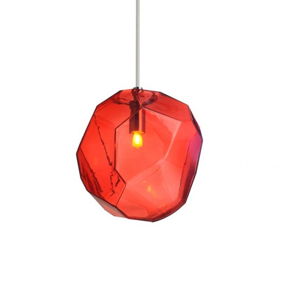 ΚΡΕΜΑΣΤΟ ΦΩΤΙΣΤΙΚΟ 1ΧΕ27 ΚΟΚΚΙΝΟ ΓΥΑΛΙ Φ25cm ΚΡΕΜΑΣΤΟ ΦΩΤΙΣΤΙΚΟ 1ΧΕ27 ΚΟΚΚΙΝΟ ΓΥΑΛΙ Φ25cm