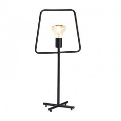 ΕΠΙΤΡΑΠΕΖΙΟ Φ/Σ 1ΧΕ27 ΜΑΥΡΟ ΜΕΤΑΛΛΙΚΟ 30Χ23ΧΗ63CM