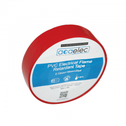 ^ ΤΑΙΝΙΑ ΜΟΝΩΤΙΚΗ PVC ACAELEC ΚΟΚΚΙΝΗ 0.13mmx19mmx20yds ^ ΤΑΙΝΙΑ ΜΟΝΩΤΙΚΗ PVC ACAELEC ΚΟΚΚΙΝΗ 0.13mmx19mmx20yds