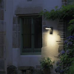 ^LED SMD WALL LUMINAIRE 13W 780LM 145° 230V AC 3.000K DARK GREY CRI80 IP65 30.000HRS ^LED SMD WALL LUMINAIRE 13W 780LM 145° 230V AC 3.000K DARK GREY CRI80 IP65 30.000HRS