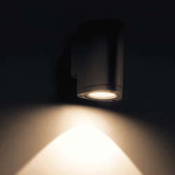 ^LED HP WALL LUMINAIRE 3W 150LM 50° 230V AC 3.000K DARK GREY CRI80 IP54 30.000HRS ^LED HP WALL LUMINAIRE 3W 150LM 50° 230V AC 3.000K DARK GREY CRI80 IP54 30.000HRS