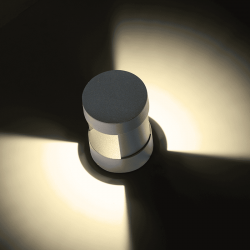 ^LED COB WALL LUMINAIRE 9W 200LM 79° 230V AC 3.000K DARK GREY CRI80 IP54 30.000HRS ^LED COB WALL LUMINAIRE 9W 200LM 79° 230V AC 3.000K DARK GREY CRI80 IP54 30.000HRS