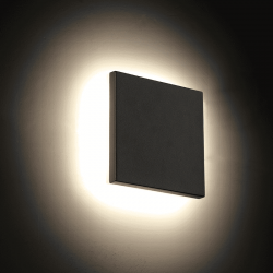 ^LED SMD WALL LUMINAIRE 8W 450LM 110° 230V AC 3.000K DARK GREY CRI80 IP54 30.000HRS ^LED SMD WALL LUMINAIRE 8W 450LM 110° 230V AC 3.000K DARK GREY CRI80 IP54 30.000HRS