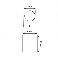 ^LED HP WALL LUMINAIRE 4W 230LM 40° 230V AC 3.000K MATT WHITE CRI80 IP65 30.000HRS ^LED HP WALL LUMINAIRE 4W 230LM 40° 230V AC 3.000K MATT WHITE CRI80 IP65 30.000HRS