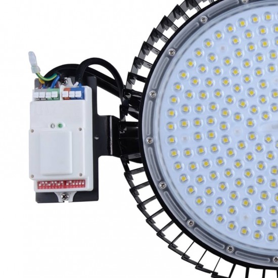 MICROWAVE MOTION SENSOR IP20 FOR UFO & MOUNTING BRACKET