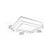 SQUARE NM CEIL.LED SLIMPANEL 20W3000K 1440Lm230V 225X225Ra80