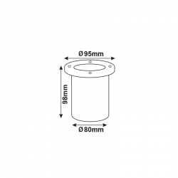 ΔΑΠΕΔΟΥ LED ΨΥΧΡΟ ΦΩΣ 2,6W SMD ΧΩΡΙΣ ΚΑΛΥΜΜΑ