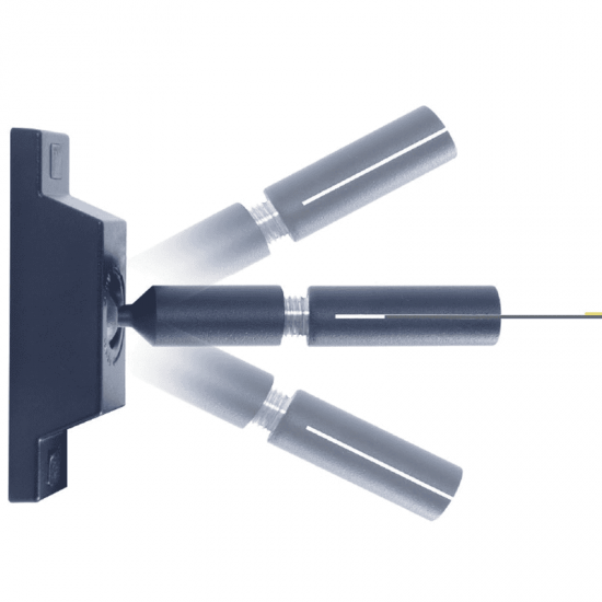 ROOFPATH SET OF 2PCS BLACK BASE HOLDER WITH 45° ADJUSTABLE ROD ROOFPATH SET OF 2PCS BLACK BASE HOLDER WITH 45° ADJUSTABLE ROD