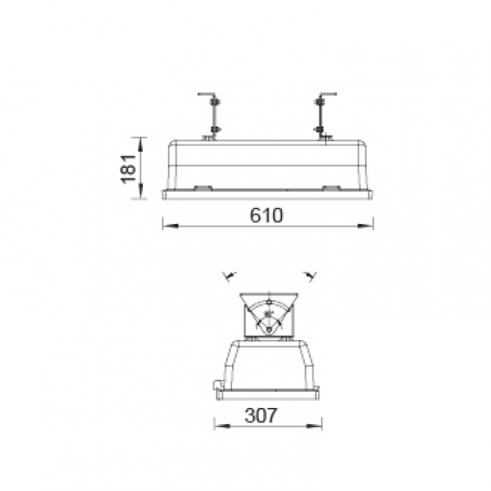 ΦΩΤΙΣΤΙΚΟ ΣΗΡΑΓΓΟΣ ΚΕΝΟ Ε40 IP65 ΦΩΤΙΣΤΙΚΟ ΣΗΡΑΓΓΟΣ ΚΕΝΟ Ε40 IP65