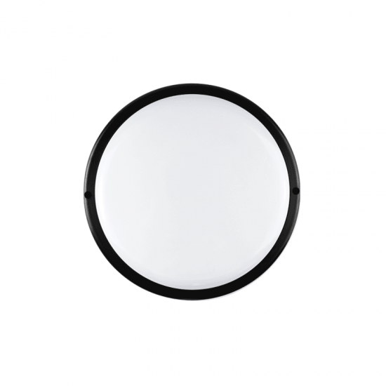 LED PC BLACK CEIL LUMINAIRE 230V AC IP65 20W 1750lm 4000K 110° Ra80