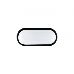 LED PC BLACK WALL LUMINAIRE 230V AC IP65 10W 930lm 4000K 110° Ra80