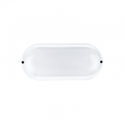LED PC WHITE WALL LUMINAIRE 230V AC IP65 20W 1700lm 3000K 110° Ra80