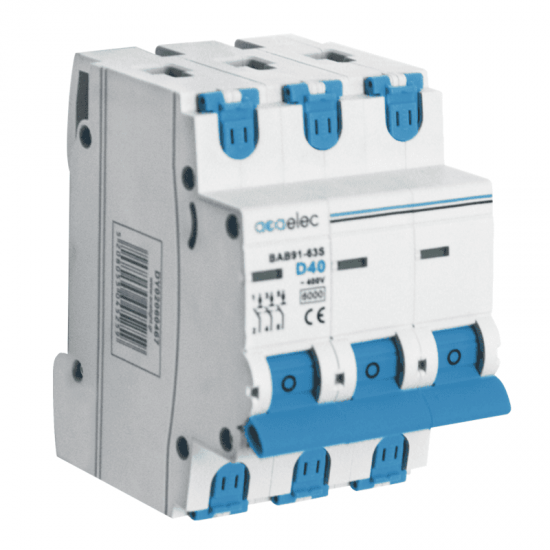 MCB 3P D40 6KA 3M