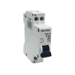 MCB 1P+N C10 3kA 1M