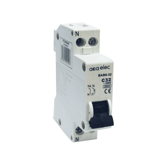 MCB 1P+N C16 3kA 1M