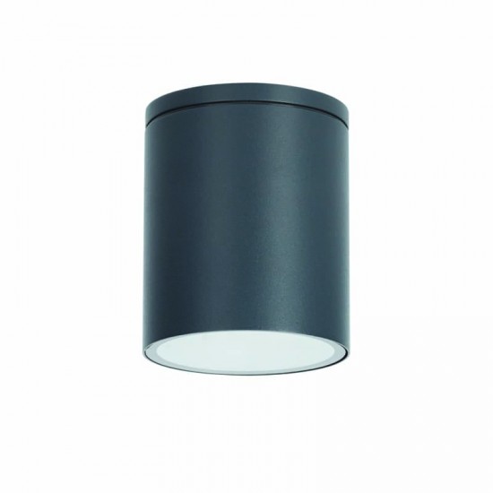 ^GU10 ROUND CEILING LUMINAIRE 230V AC DARK GREY IP65 GU10 MAX.35W ^GU10 ROUND CEILING LUMINAIRE 230V AC DARK GREY IP65 GU10 MAX.35W