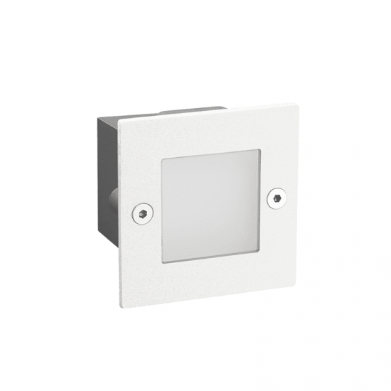 LED STEP LUMINAIRE 70X70 W 2W 6000K 100Lm 230V IP54 RA80 LED STEP LUMINAIRE 70X70 W 2W 6000K 100Lm 230V IP54 RA80
