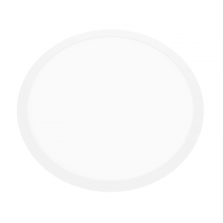 LED SLIM PANEL WHITE ROUND REC. 48W 6500K 3800Lm Φ600 230V Ra80 LED SLIM PANEL WHITE ROUND REC. 48W 6500K 3800Lm Φ600 230V Ra80