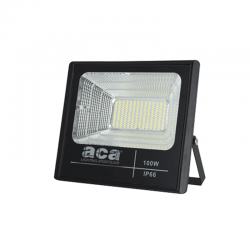 ^SOLAR SMD LED FLOOD LIGHT 100W 6000K IP66 120° Ra70