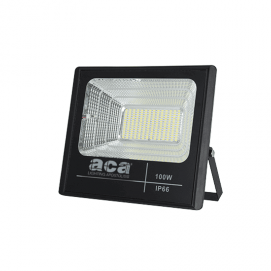 ^SOLAR SMD LED FLOOD LIGHT 100W 6000K IP66 120° Ra70
