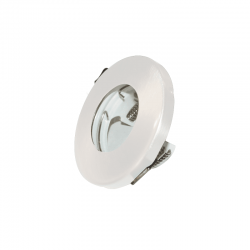 ^  ΣΠΟΤ IP45 ΛΕΥΚΟ ΔΙΑΦΑΝΕΣ ΓΥΑΛΙ H85