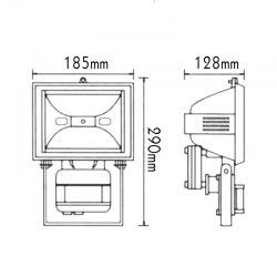 ΠΡΟΒΟ ΙΩΔ ΤΕΤ. ΛΑΜΠΑ 500W+ΑΝ. ΓΚΡΙ ΠΡΟΒΟ ΙΩΔ ΤΕΤ. ΛΑΜΠΑ 500W+ΑΝ. ΓΚΡΙ