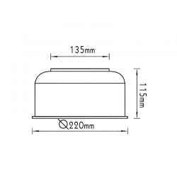 # ΣΠΟΤ ΔΑΠΕΔΟΥ ΜR16 ΤΕΤΡΑΓ ΓΚΡ Μ