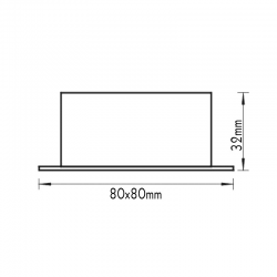 # ΑΠΛΙΚΑ ΧΩΝΕΥΤΗ ΜΕ ΓΥΑΛΙ ΤΕΤΡΑΓΩΝΗ ΚΑΡΦΑΚΙ