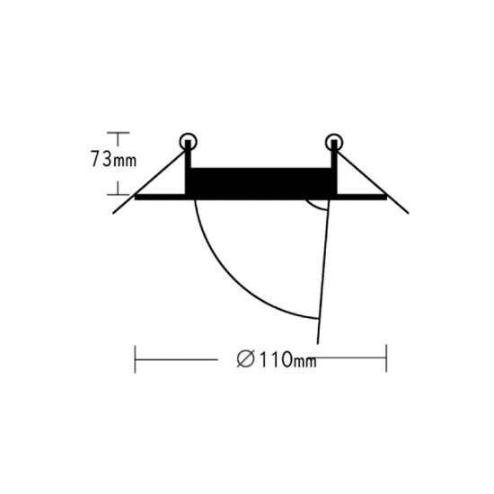 ΣΠΟΤ Νο3371 ΜΠΡΟΝΖΕ MR16