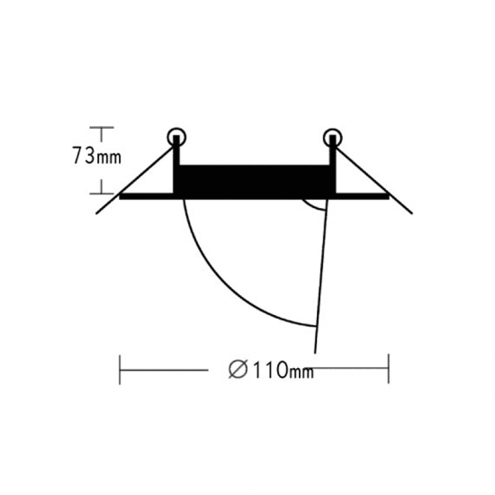 ΣΠΟΤ Νο3371 ΛΕΥΚΟ ΜR16