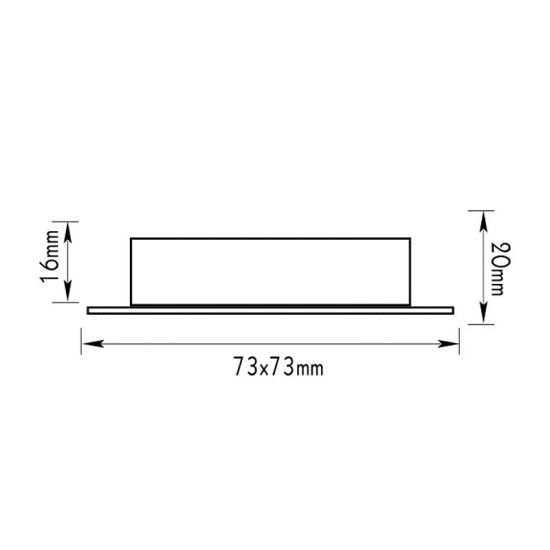 # ΣΠΟΤ ΤΕΤΡ/ΝΟ 820 G4 ΜΕ ΓΥΑΛΙ ΧΡΥΣΟ ΜΑΤ