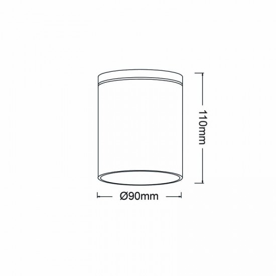 ^GU10 ROUND CEILING LUMINAIRE 230V AC DARK GREY IP65 GU10 MAX.35W ^GU10 ROUND CEILING LUMINAIRE 230V AC DARK GREY IP65 GU10 MAX.35W