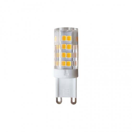 LED SMD G9 CERAMIC 5W 3.000K 400Lm 300° 230V AC Ra80 30.000Hrs
