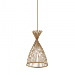 ^ΚΡΕΜΑΣΤΟ Φ/Σ 1ΧΕ27 BAMBOO D30XH154CM SERIFOS