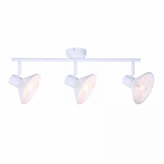 ΕΠΙΤΟΙΧΟ Φ/Σ 3ΧΕ14 PALOMA ΛΕΥΚΟ ΜΕΤΑΛΛΙΚΟ 53X13X19CM