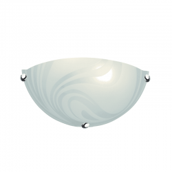 ΑΠΛΙΚΑ 1ΧE27 ΛΕΥΚΗ ΑΜΜΟΒΟΛΗ ΣΧΕΔΙΑ Φ30cm PELAGOS