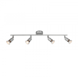 ΣΠΟΤ ΙΙΙΙ ΑΣΗΜΙ ΒΑΦΗΣ 4 Χ GU10 TRINITY