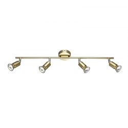 ΣΠΟΤ 4ΧGU10 ΜΕΤΑΛΛΙΚΟ ΟΡΕΙΧΑΛΚΟ ΓΥΑΛΙΣΤΕΡΟ TRINITY