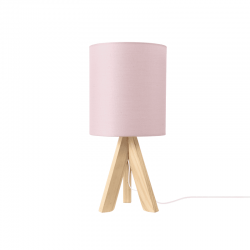 ^ΕΠΙΤΡΑΠΕΖΙΟ Φ/Σ 1ΧΕ14 ΞΥΛΟ+ΠΑΛ ΡΟΖ ΑΜΠΑΖΟΥΡ Φ18XH40CM PICCOLO